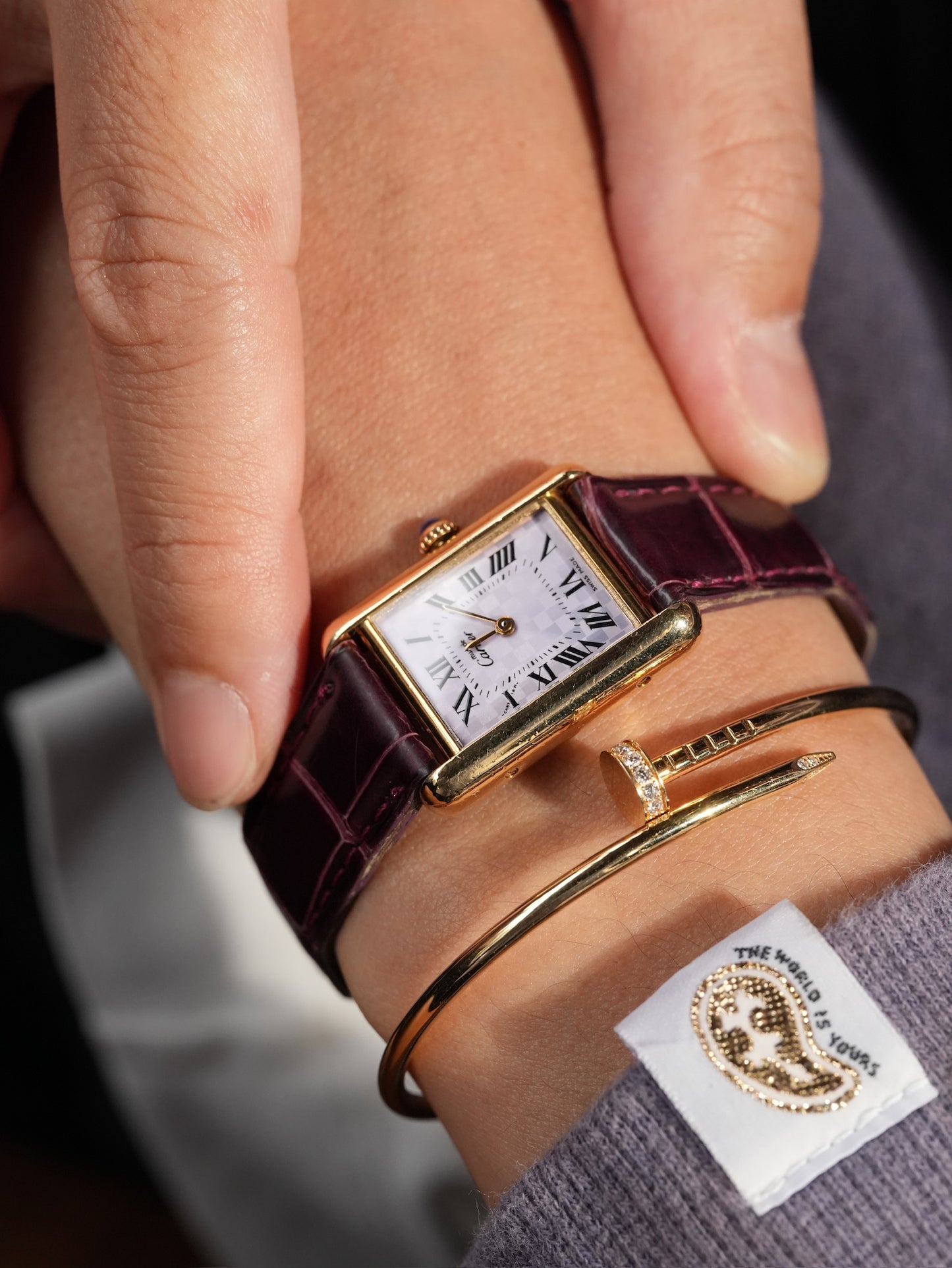 Cartier Must Tank SM 2003 Christmas Limited Model