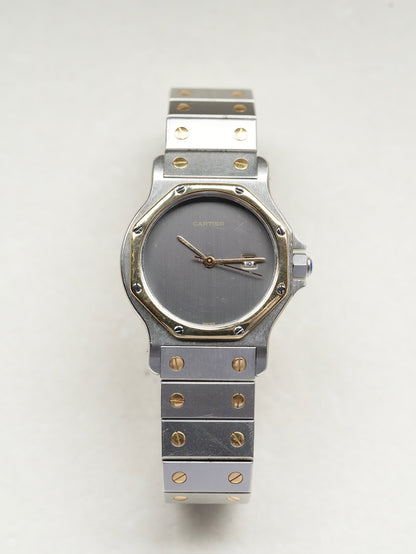 Cartier Santos Octagon LM Ghost dial