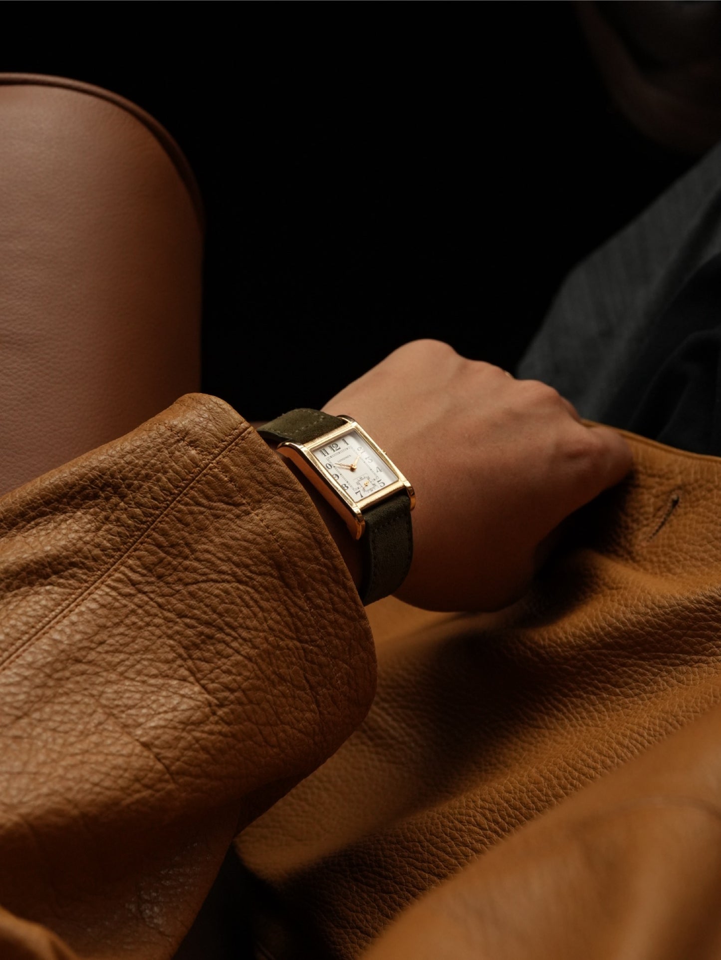 Longines Docevita / 18K / Tank normale 2004 Japan limited