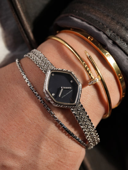 Audemars Piguet 18K Diamond shape jewelry watch
