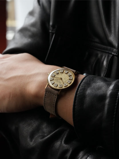 Blancpain 18K YG “Textured Dial” — The Heartbeat of the Pre-Villeret Era