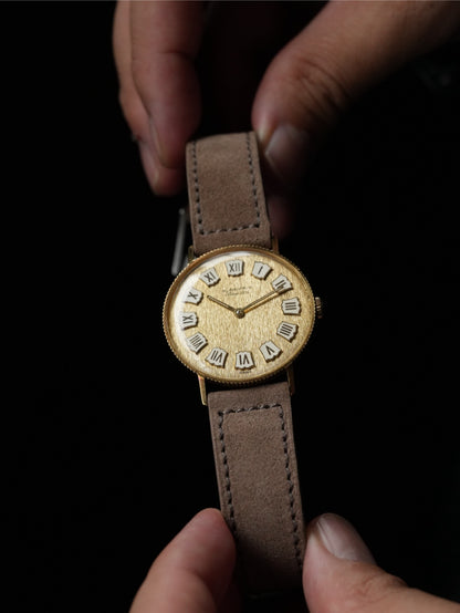 Blancpain 18K YG “Textured Dial” — The Heartbeat of the Pre-Villeret Era