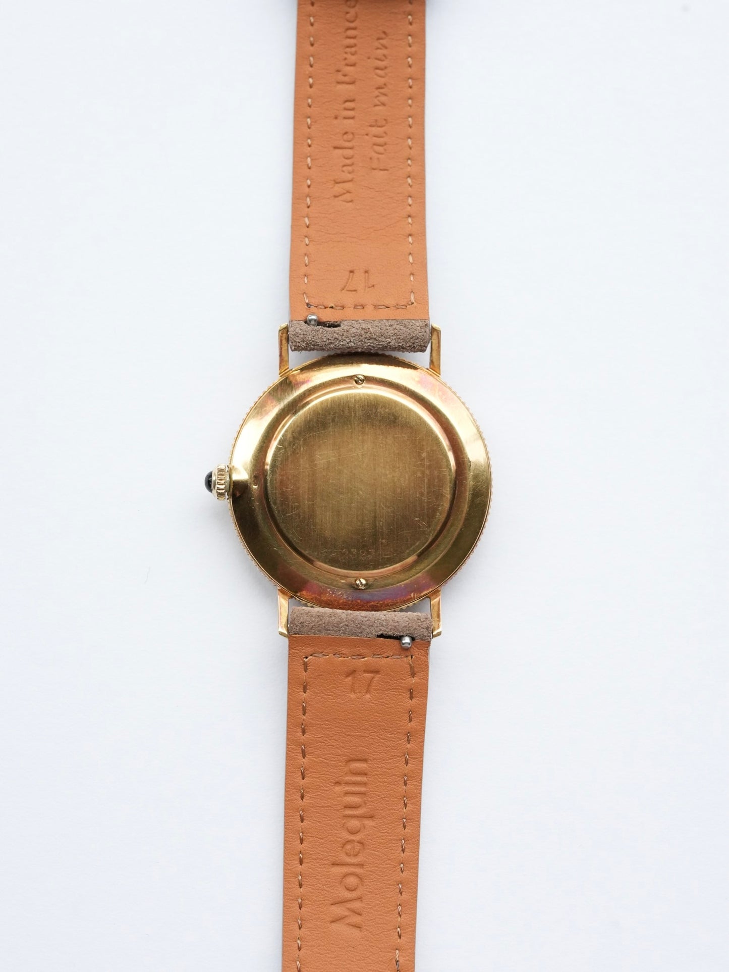 Blancpain 18K YG “Textured Dial” — The Heartbeat of the Pre-Villeret Era