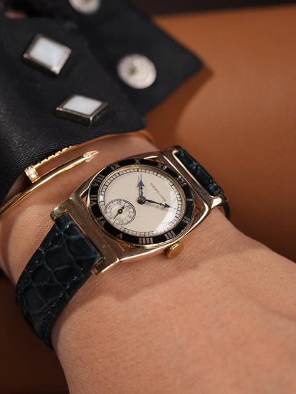 Hamilton 50's 14K / Piping rock