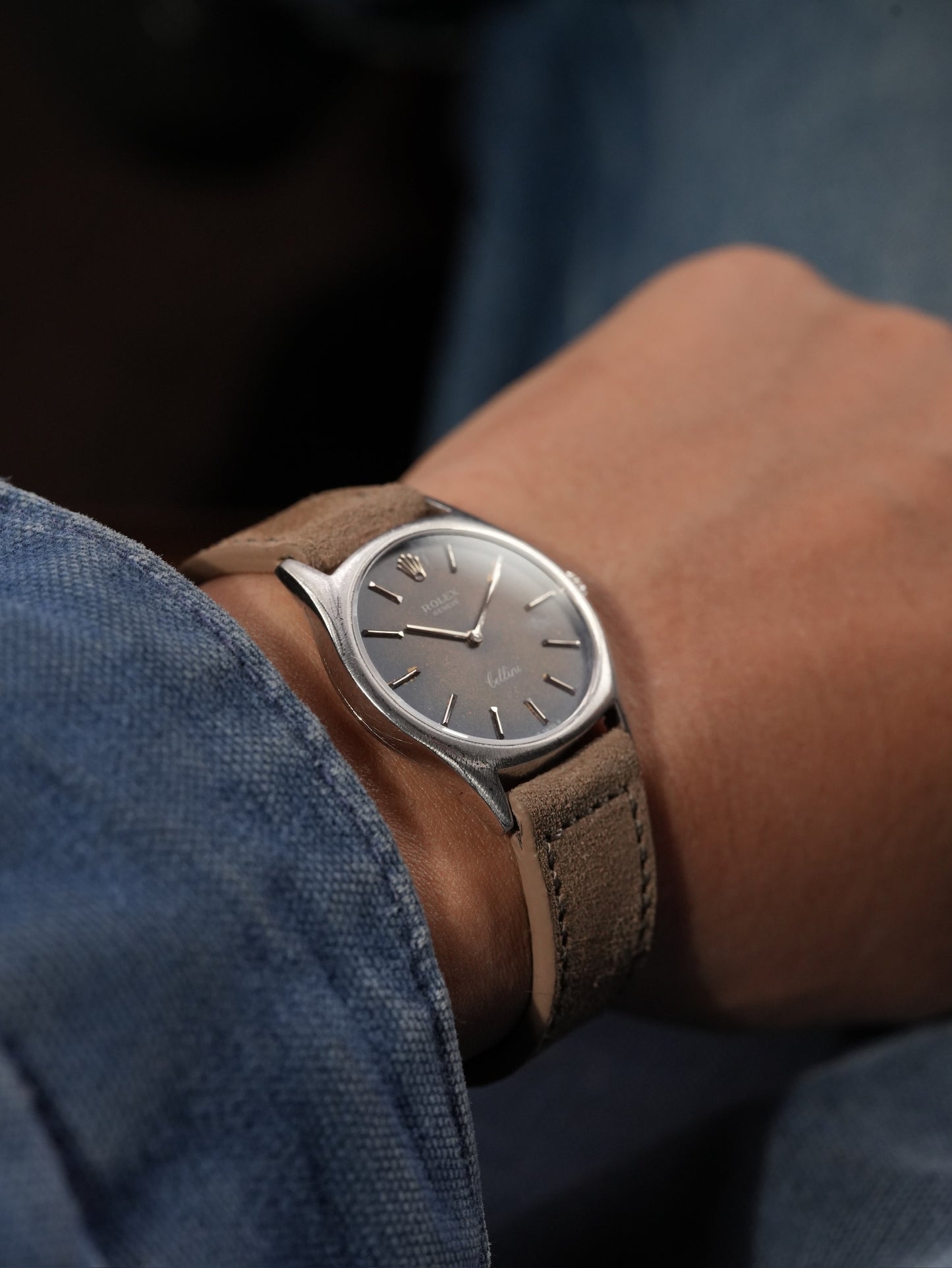 Rolex Cellini / 18K × Patina dial