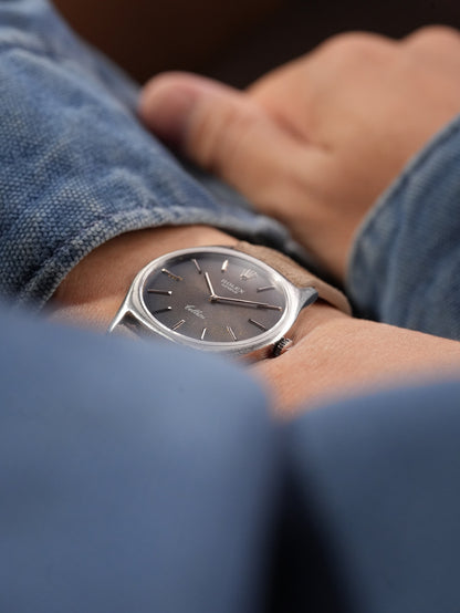 Rolex Cellini / 18K × Patina dial