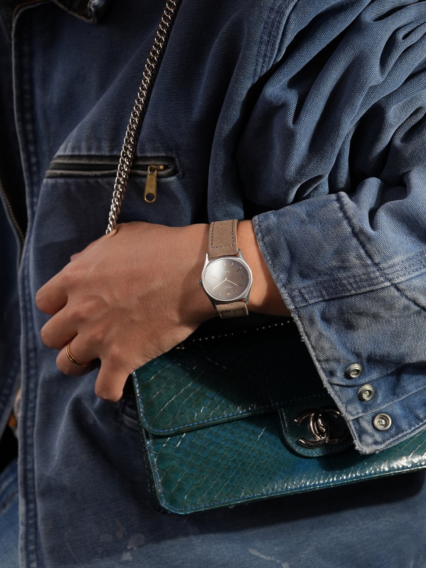 Rolex Cellini / 18K × Patina dial