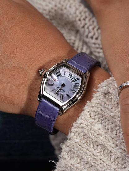 Cartier Roadster MOP dial