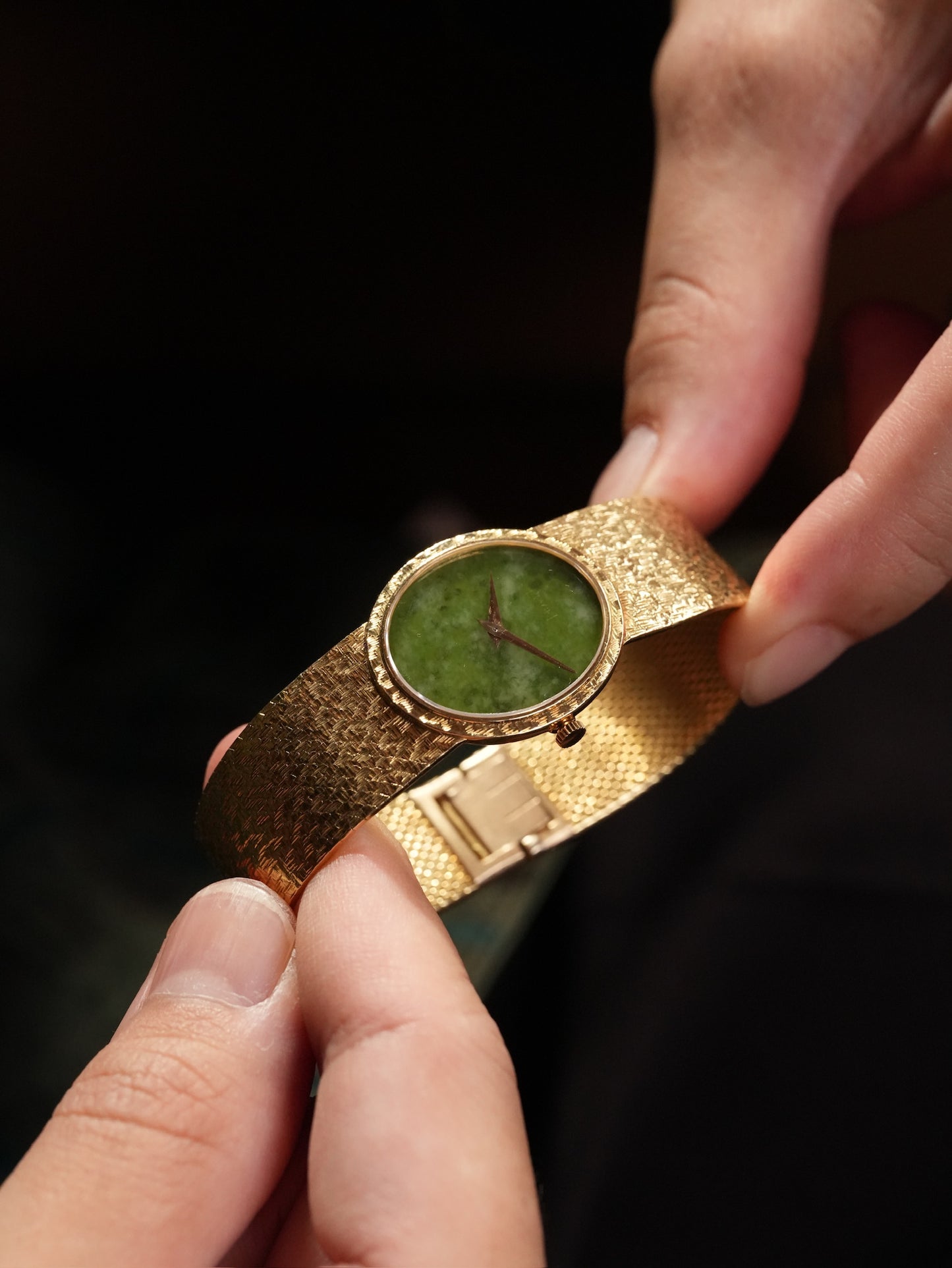 Piaget Ellipes Jade dial