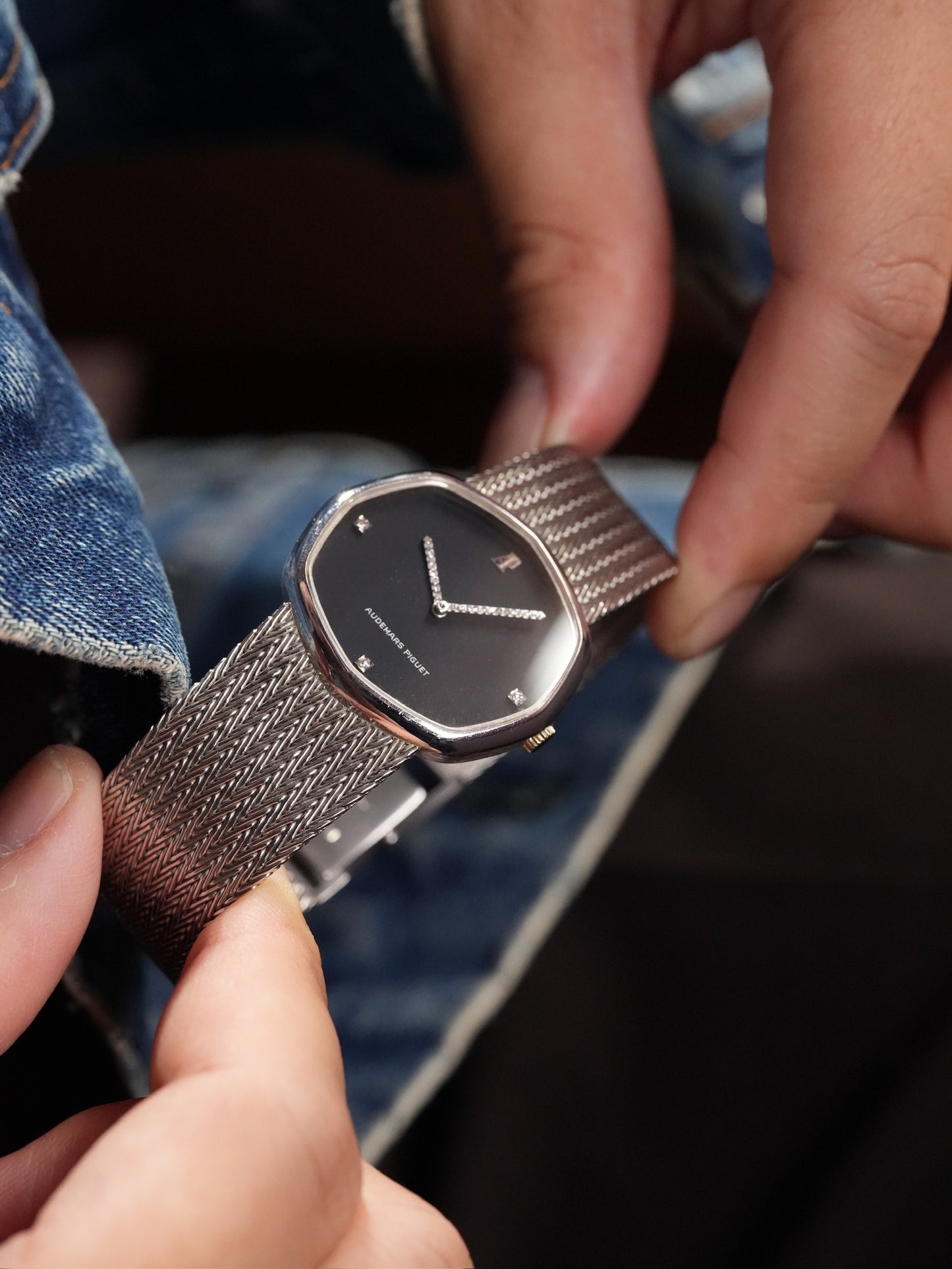 Audemars Piguet Octagon shape 18WG