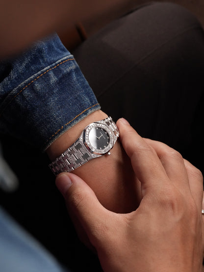 Audemars Piguet  Royal Oak Lady / Factory diamonds Special