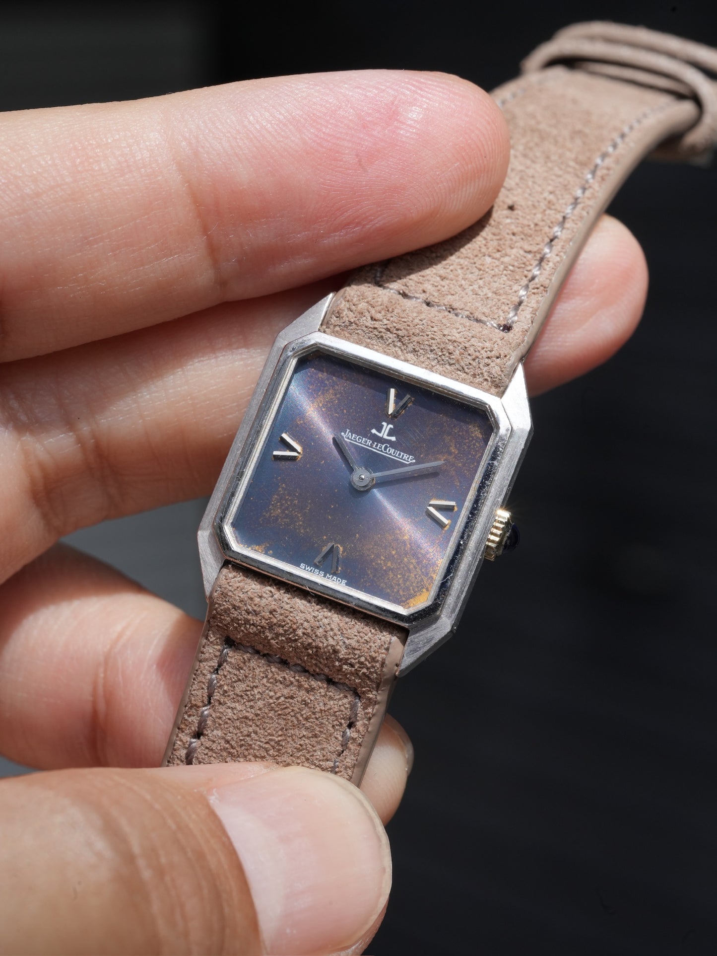 Jaeger-LeCoultre / Ceinture / 18K / Patina dial
