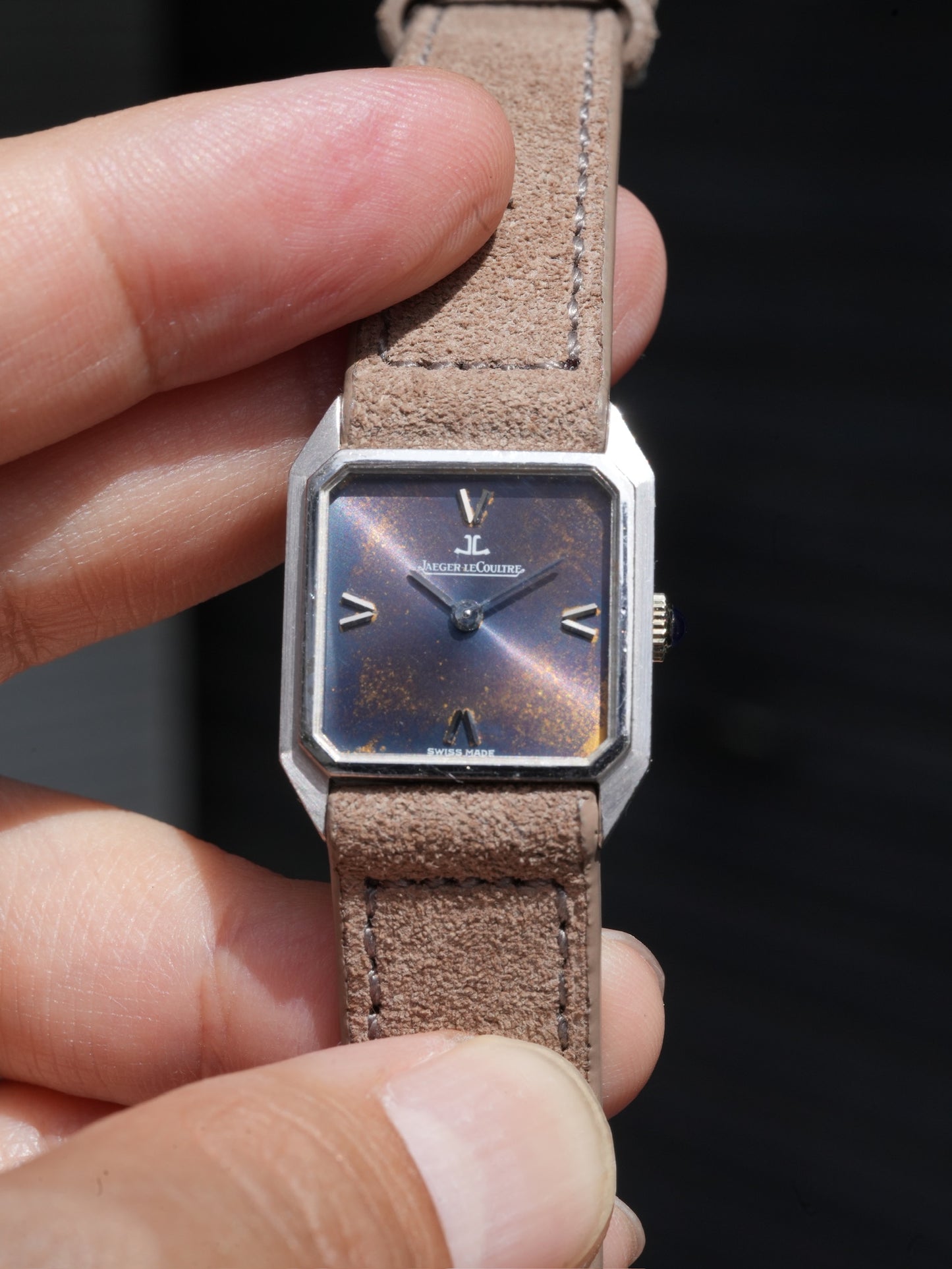 Jaeger-LeCoultre / Ceinture / 18K / Patina dial