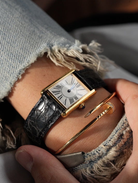 Cartier Must Tank LM Vermeil