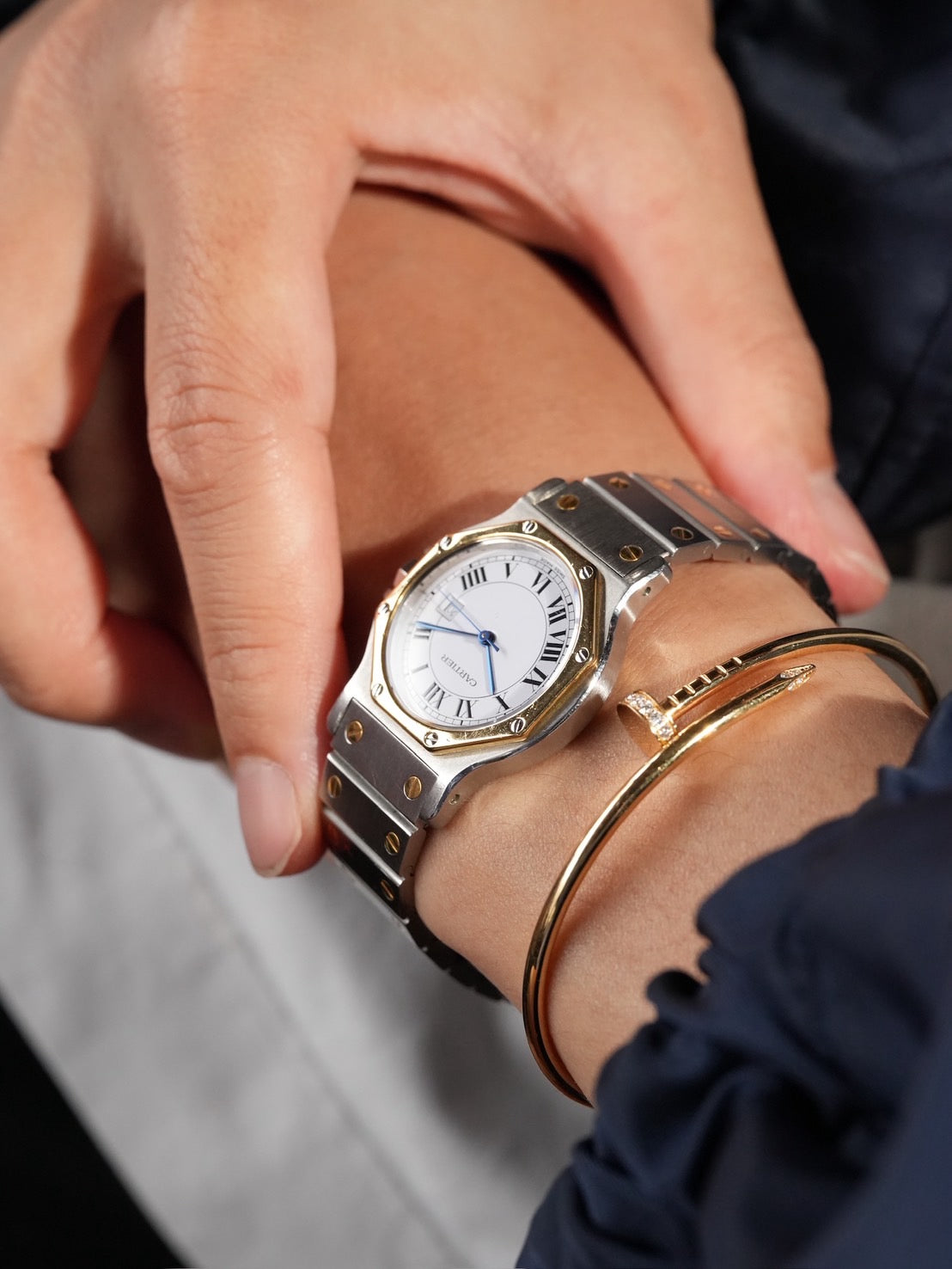 Cartier シルバー アナログ時計 CARTIER – C4C Vintage Watches