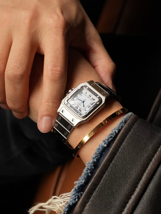 Cartier Santos Carrée Fullset 