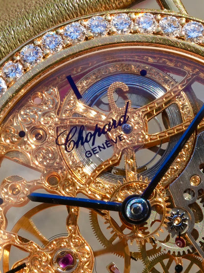 Chopard Skeleton Dress watch With box 