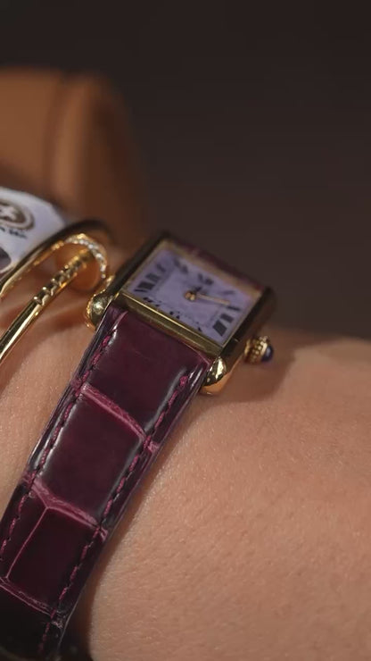 Cartier Must Tank SM 2003 Christmas Limited Model