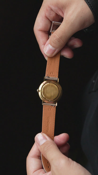 Blancpain 18K YG “Textured Dial” — The Heartbeat of the Pre-Villeret Era